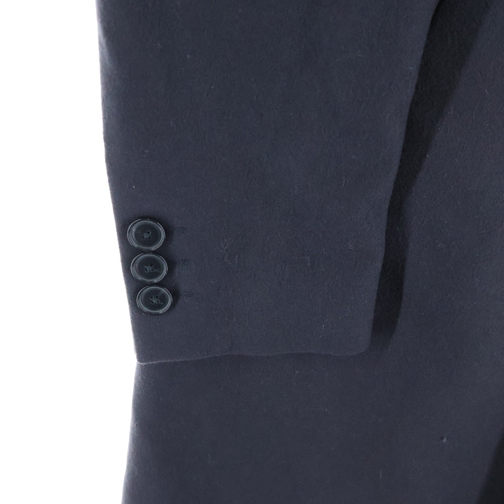 HUGO BOSS(ヒューゴボス) ウール スリムフィット チェスター トレンチコート ブラック 50484479