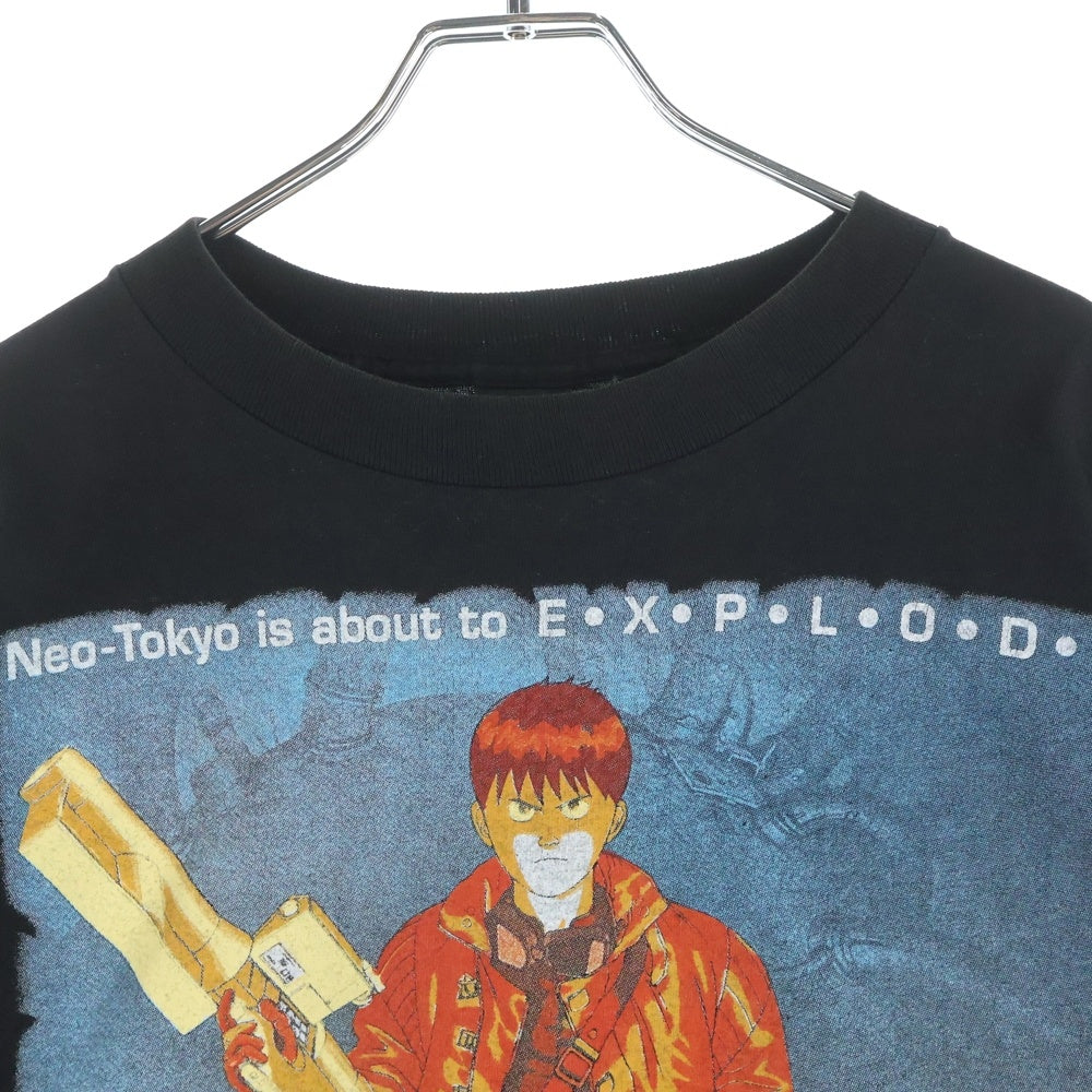 VINTAGE(ヴィンテージ) 80s AKIRA KANEDA EXPLODE TEE FASHION VICTIM ヴィンテージ アキラ クルーネック半袖Tシャツ ブラック