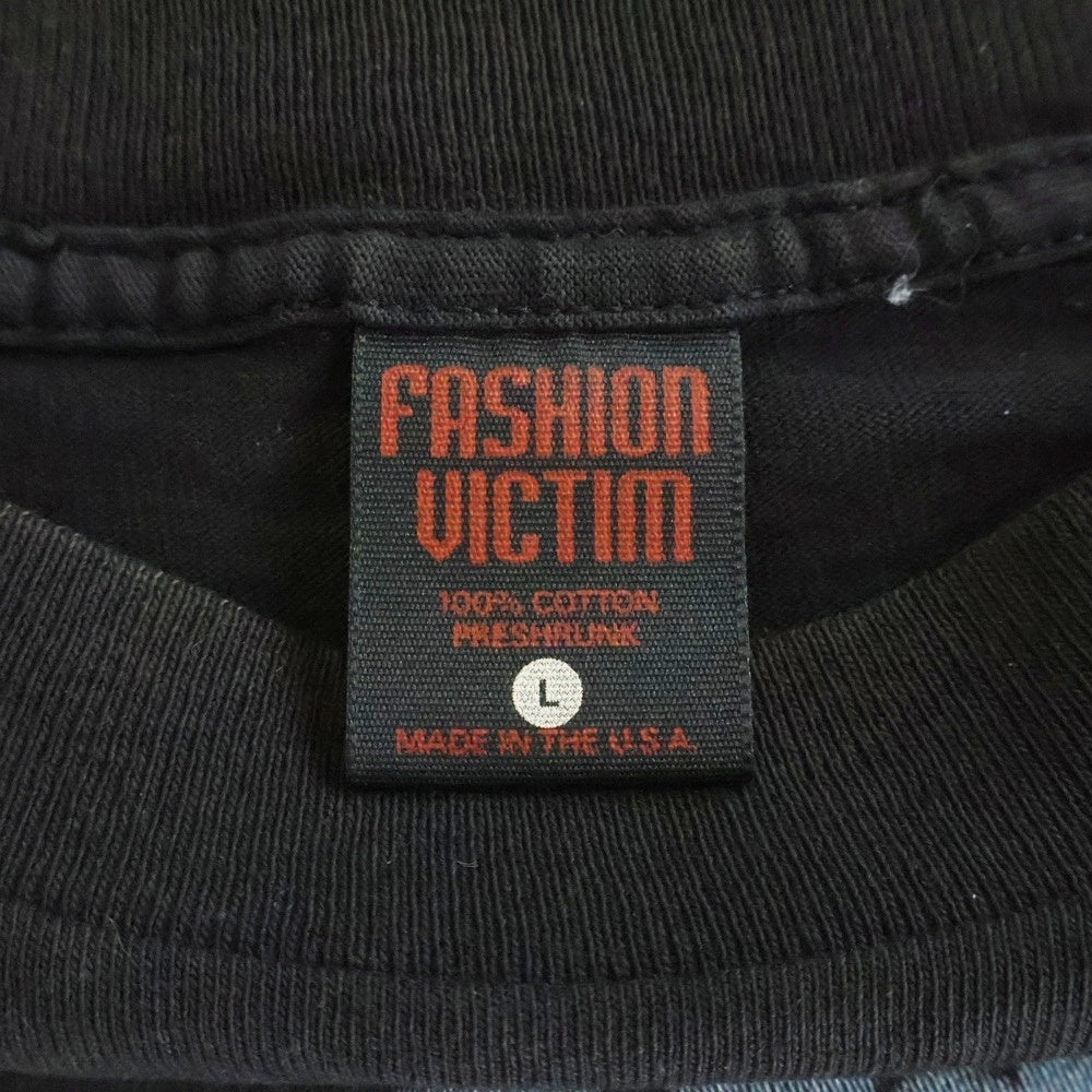 VINTAGE(ヴィンテージ) 80s AKIRA KANEDA EXPLODE TEE FASHION VICTIM ヴィンテージ アキラ クルーネック半袖Tシャツ ブラック