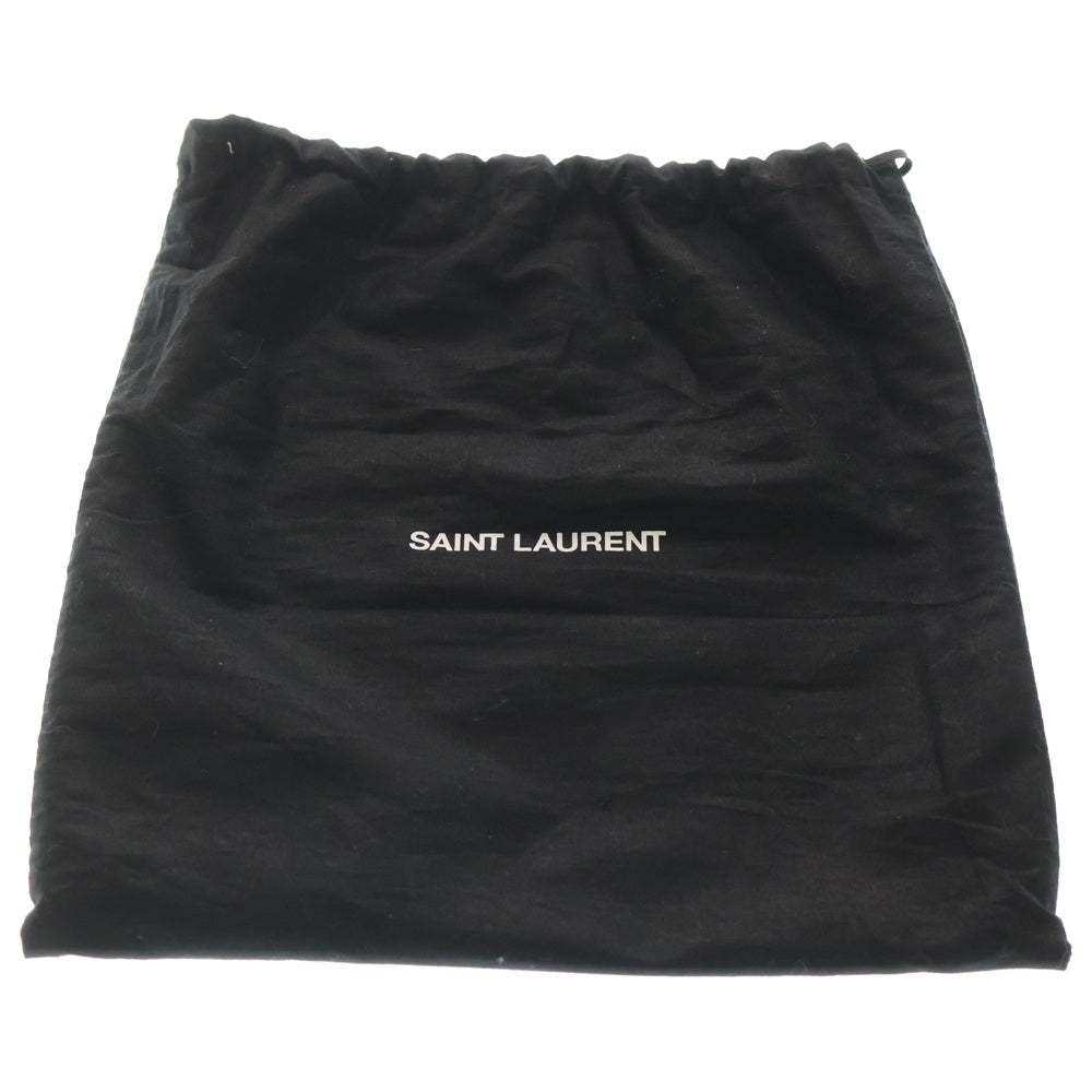 SAINT LAURENT PARIS(サンローランパリ) Suzanne スザンヌ パヴェ クリスタル サテン レザー ショルダーバッグ トップハンドルバッグ ゴールド GLT741637・0323 レディース