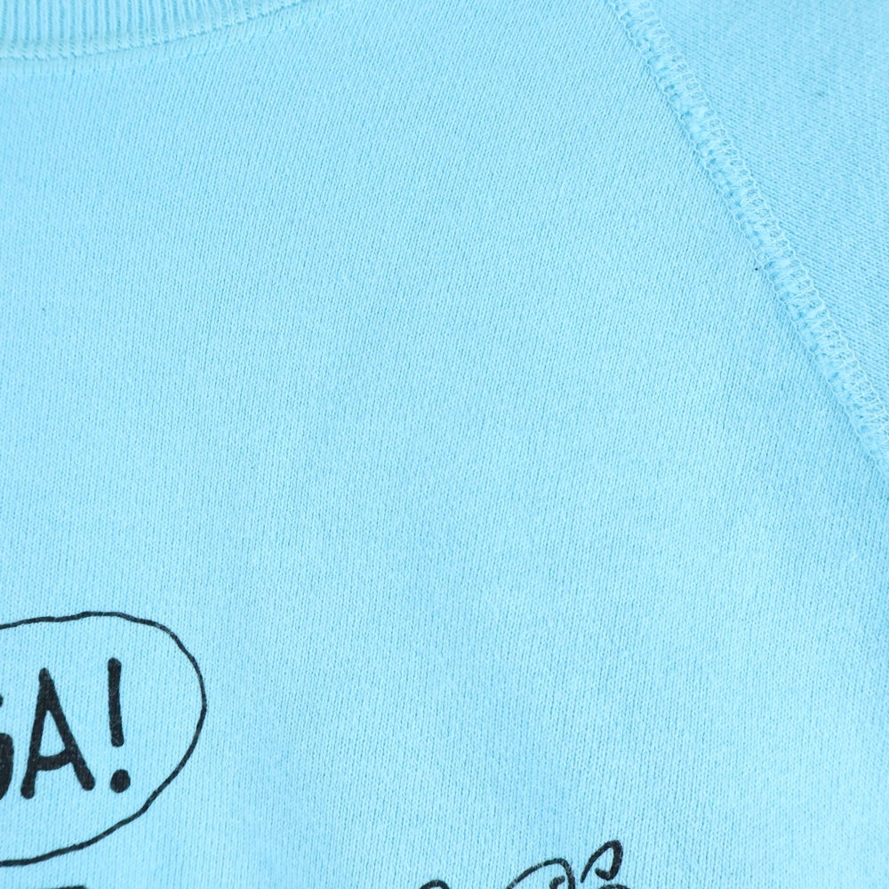 STANDARD CALIFORNIA(スタンダード カリフォルニア) 24SS × PEANUTS&Co SNOOPY SD COWABUNGA CREW SWEAT ピーナッツ スヌーピー クルーネック スウェットトレーナー ブルー