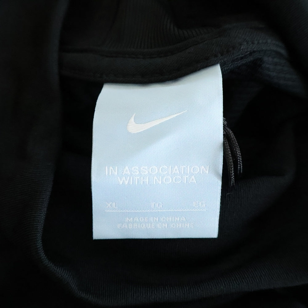 NIKE(ナイキ) × DRAKE NOCTA M NRG AU MOCK NECK ESS ドレイク ノクタ モックネック ドライフィット ロングスリーブ 長袖Tシャツ ブラック DA3938-010