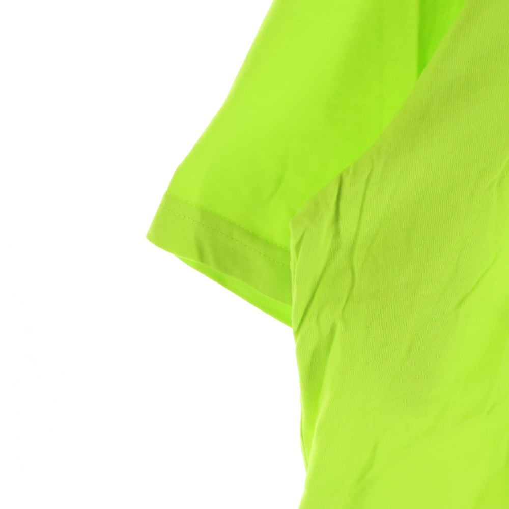 NIKE(ナイキ) × Off-White NRG A6 Tee トロンプルイユ プリント クルーネック 半袖Tシャツ カットソー イエロー BQ0827-389