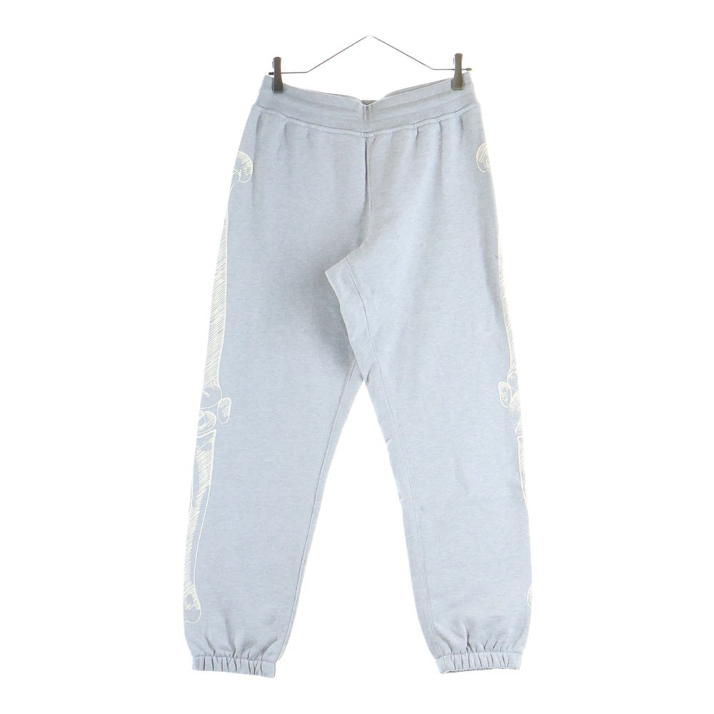 Palace Skateboards(パレススケートボーズ) 18SS Bones Joggers ボーン プリント ジョガー スウェットパンツ グレー