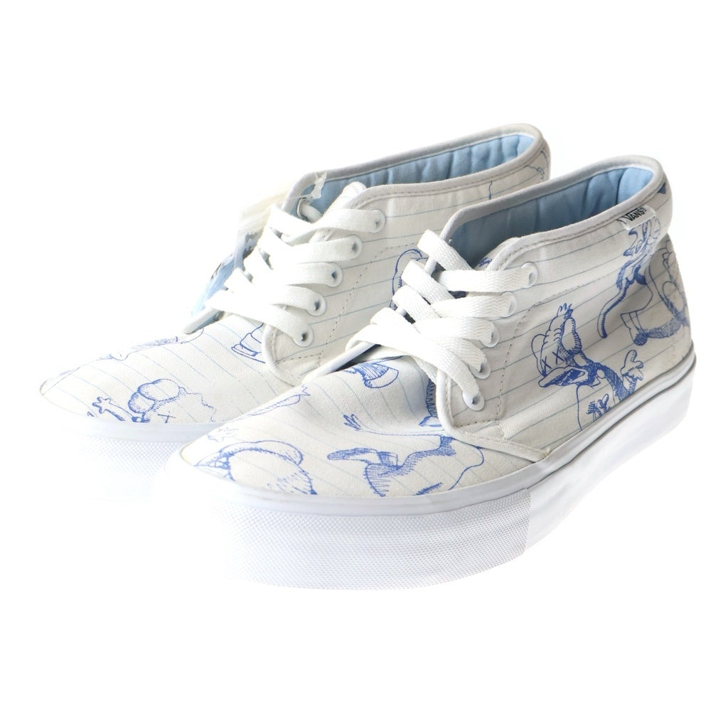 VANS(ヴァンズ) 2007 × The Simpsons × KAWS Chukka Boot LX シンプソンズ カウズ 世界100足限定 チャッカブーツ ハイカットスニーカー ホワイト US10/28cm VN-0EHAXTN