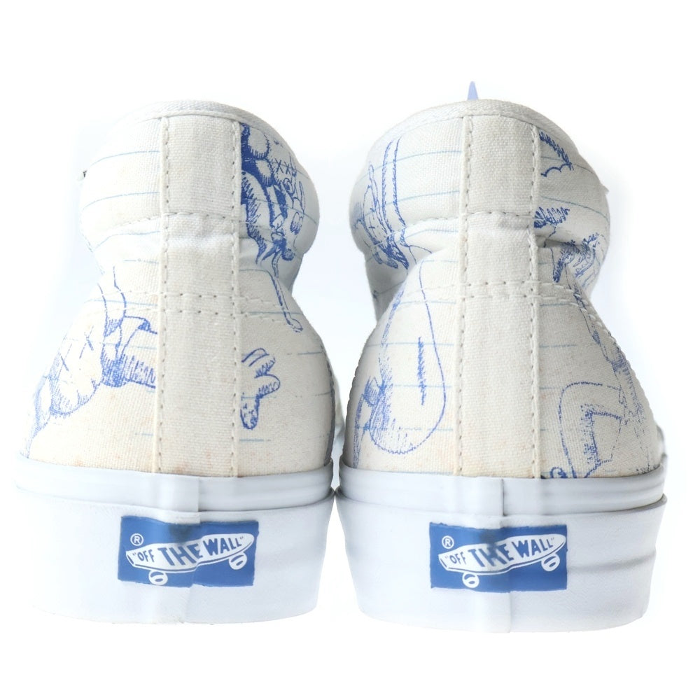 VANS(ヴァンズ) 2007 × The Simpsons × KAWS Chukka Boot LX シンプソンズ カウズ 世界100足限定 チャッカブーツ ハイカットスニーカー ホワイト US10/28cm VN-0EHAXTN