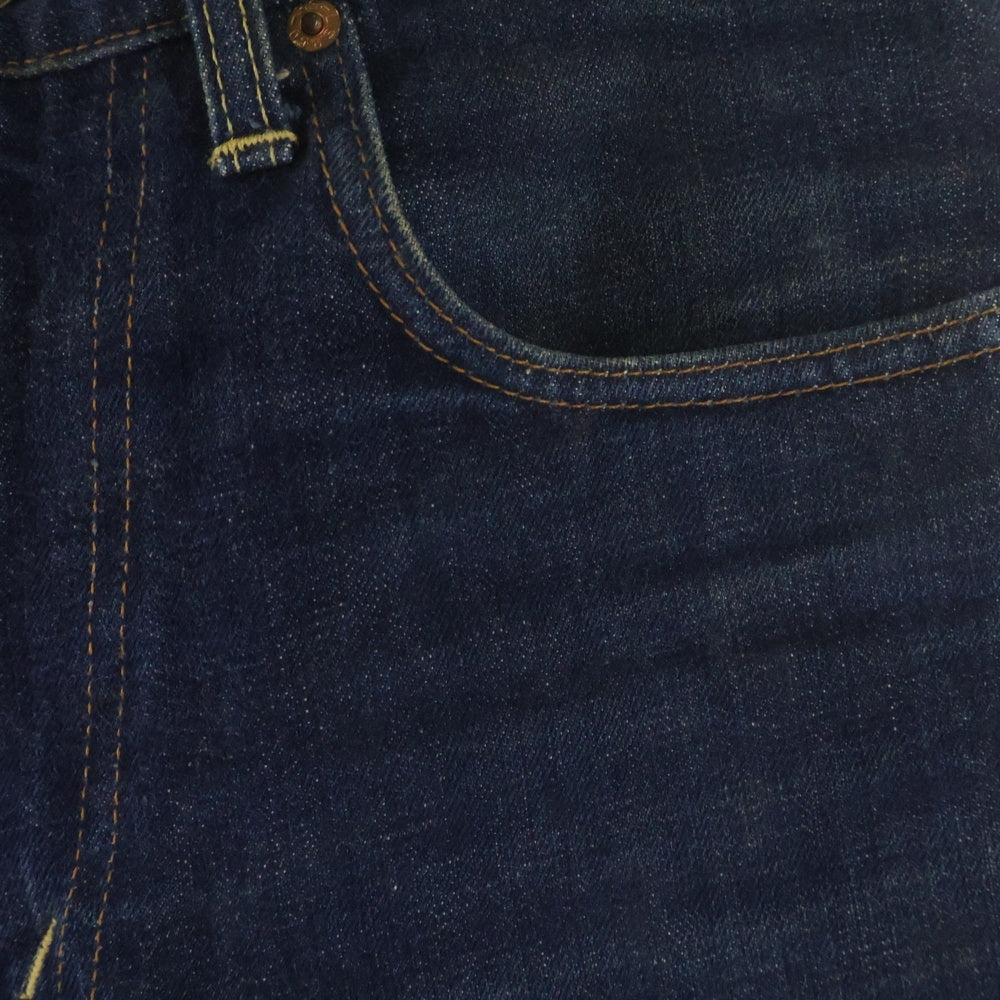 Levi's VINTAGE CLOTHING(リーバイス ビンテージ クロージング) 90s 517 1971年復刻 両面BIG E バレンシア工場 ボタン裏555 ボタンフライストレートデニムパンツ ジーンズ 71517 0017