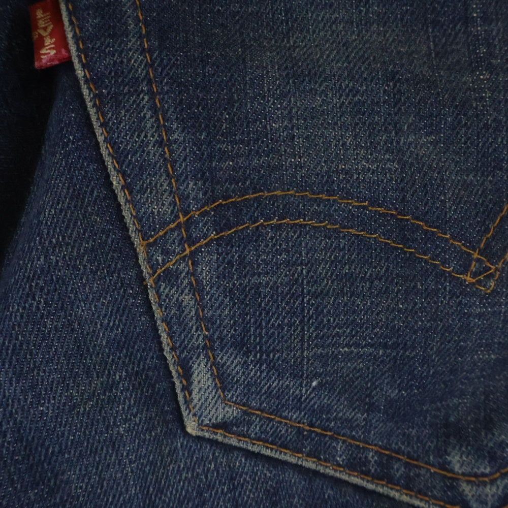 Levi's VINTAGE CLOTHING(リーバイス ビンテージ クロージング) 90s 517 1971年復刻 両面BIG E バレンシア工場 ボタン裏555 ボタンフライストレートデニムパンツ ジーンズ 71517 0017