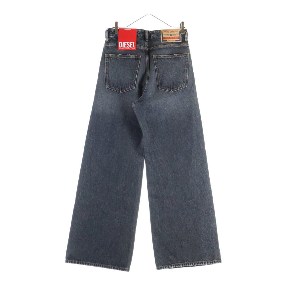 DIESEL(ディーゼル) Relaxed Jeans D-Rise リラックス Dライズ ルーズフィット ウォッシュド デニムパンツ ブラック A06371
