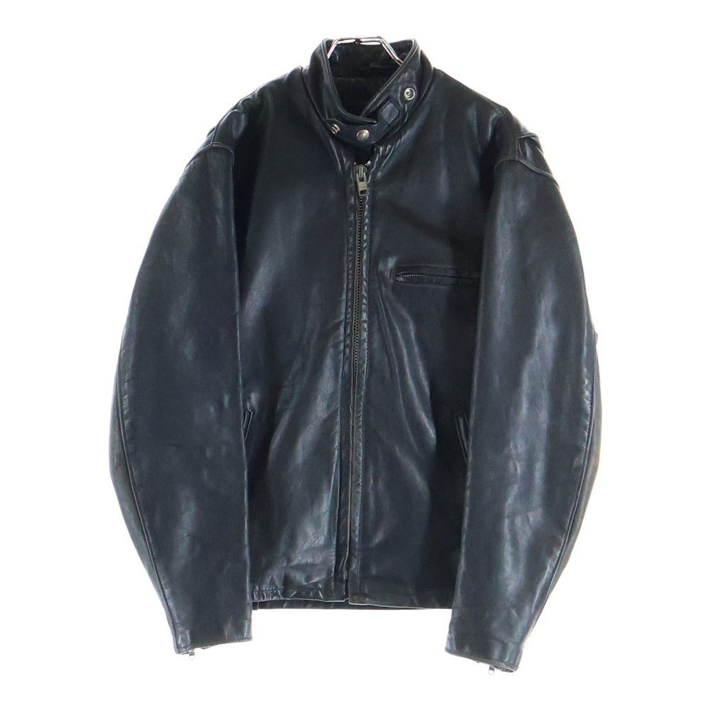 SCHOTT(ショット) シングルライダース レザージャケット ブラック 1312