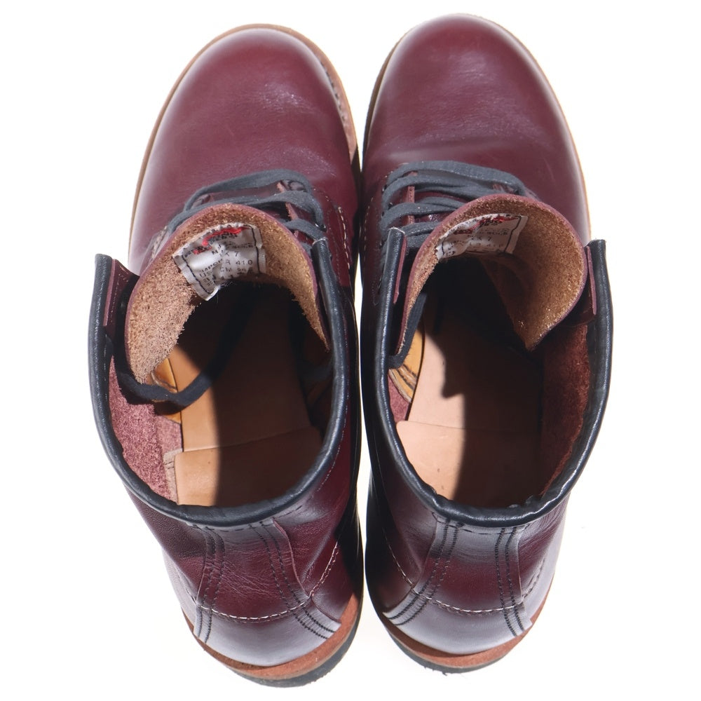 RED WING(レッド ウイング) BECKMAN 9011 刺繍羽タグ ベックマン ワークブーツ レースアップシューズ ワインレッド