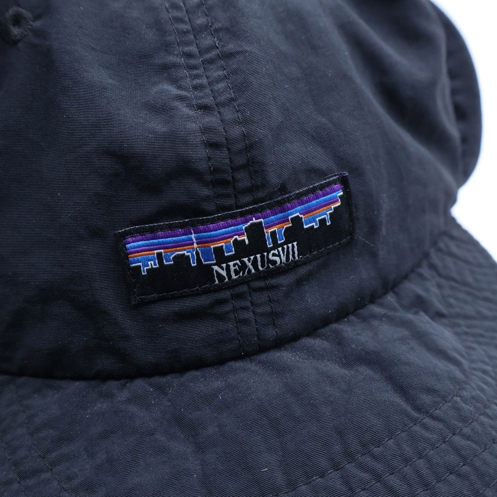 NEXUS7(ネクサスセブン) SUPPLEX NYLON SUN HAT サプレックスナイロン サンハット フライトキャップ 帽子 ブラック
