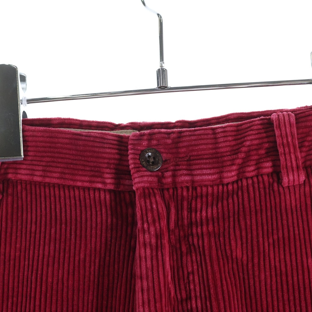 POLO RALPH LAUREN(ポロラルフローレン) PRESTON PANT コーデュロイ ワイドパンツ レッド