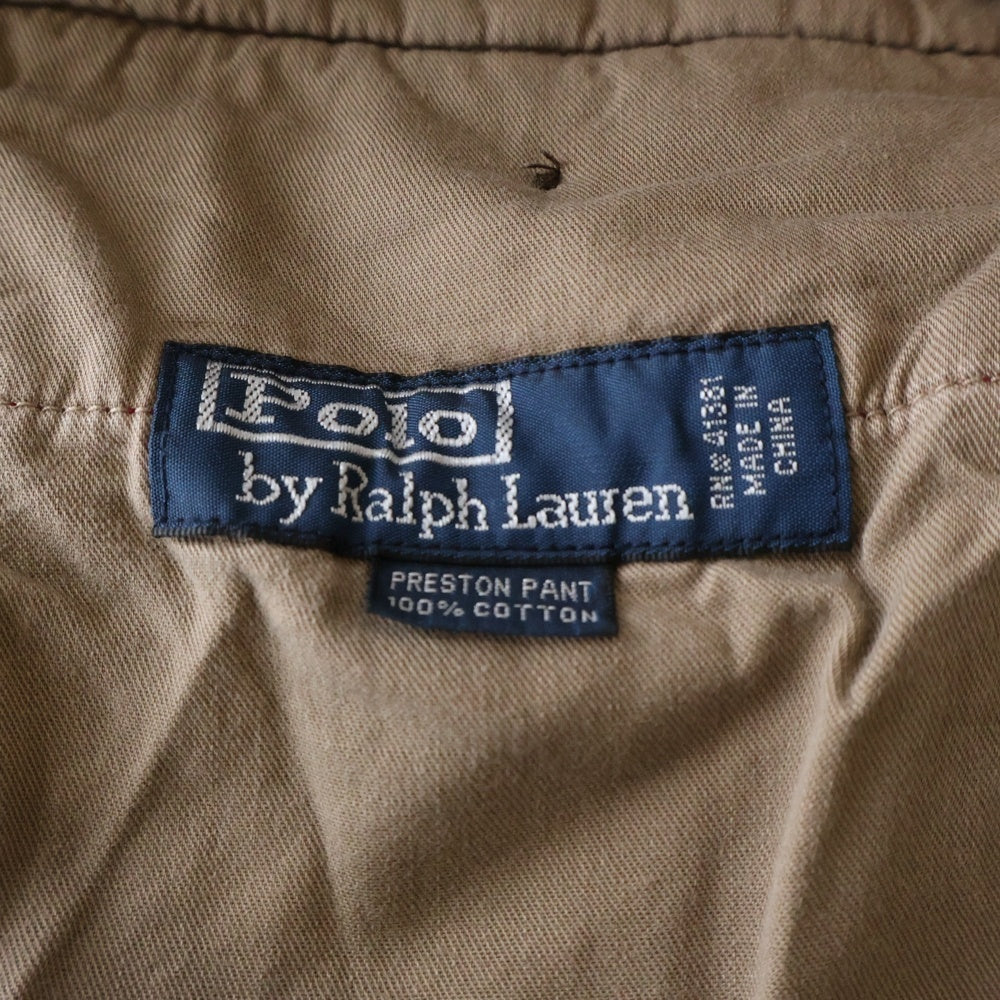 POLO RALPH LAUREN(ポロラルフローレン) PRESTON PANT コーデュロイ ワイドパンツ レッド