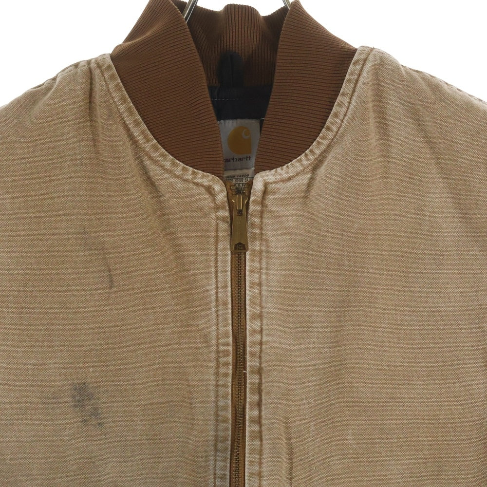 CARHARTT(カーハート) 10s DCK VEST 11年 メキシコ製 裏地キルティング 中綿 アクティブ ダック ベスト ベージュ