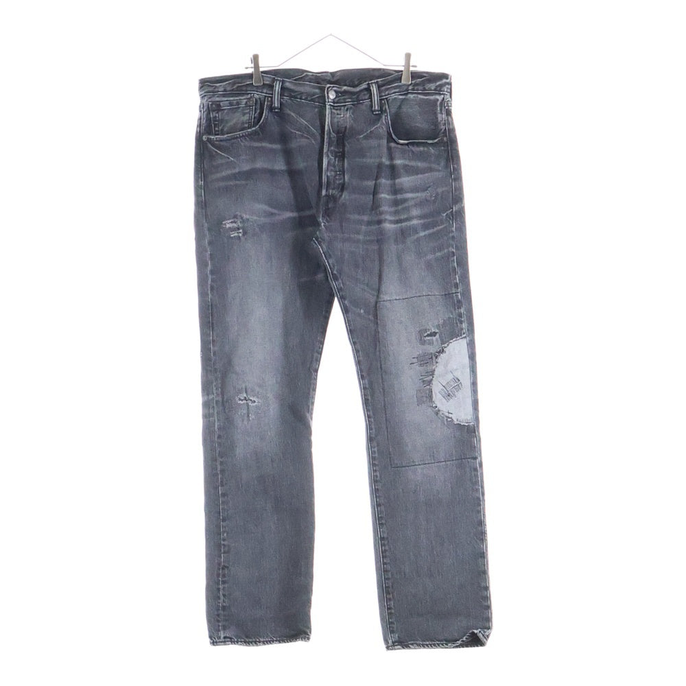 Levi's(リーバイス) 501 ボタン裏4001 メキシコ製 ボタンフライ ストレート デニムパンツ ブラック
