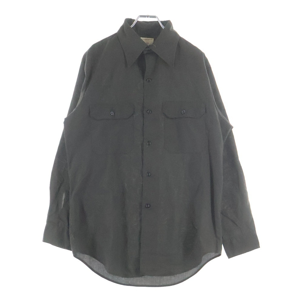 BIGMAC(ビッグマック) JC PENNEY NO-IRON L/S SHIRT ミリタリー 長袖シャツ カーキ