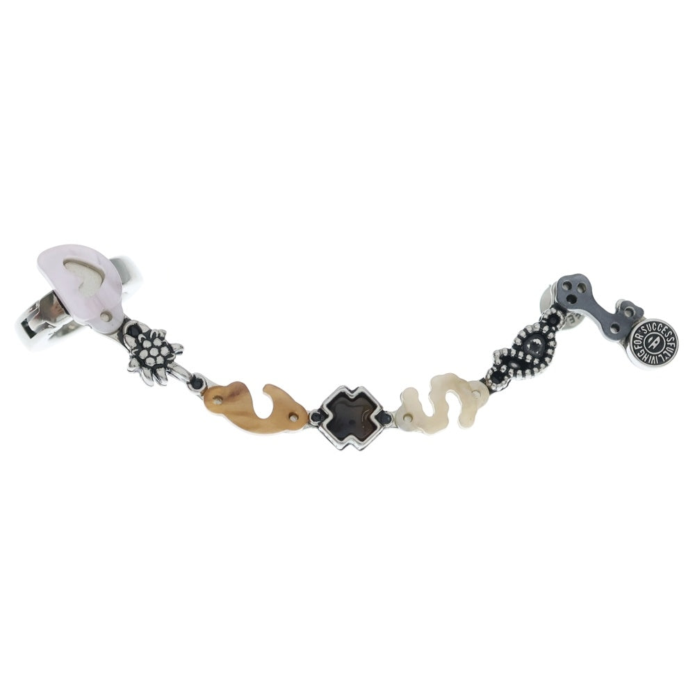 DIESEL(ディーゼル) Stainless Steel ステンレス スチール カフピアス シルバー DX156300DJW