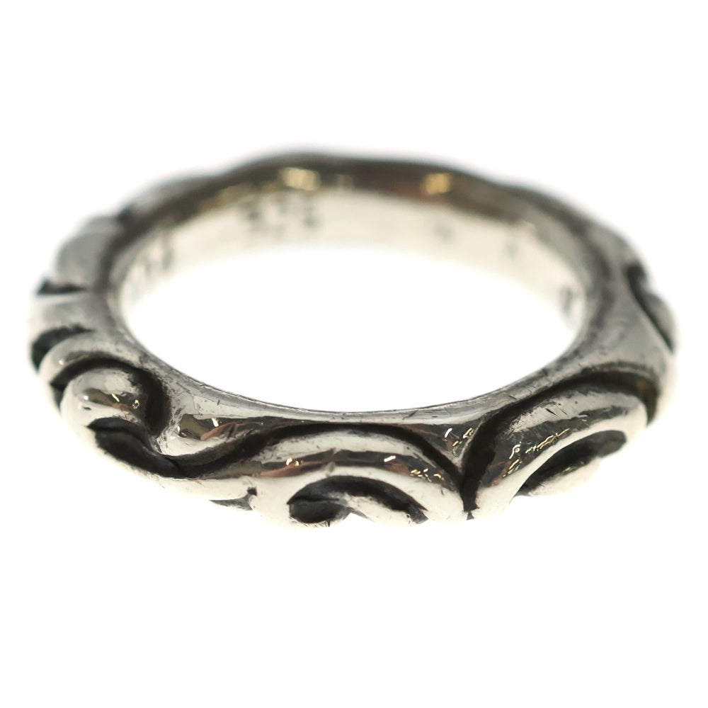 CHROME HEARTS(クロムハーツ) SCRL BAND スクロールバンド リング シルバー BCA351