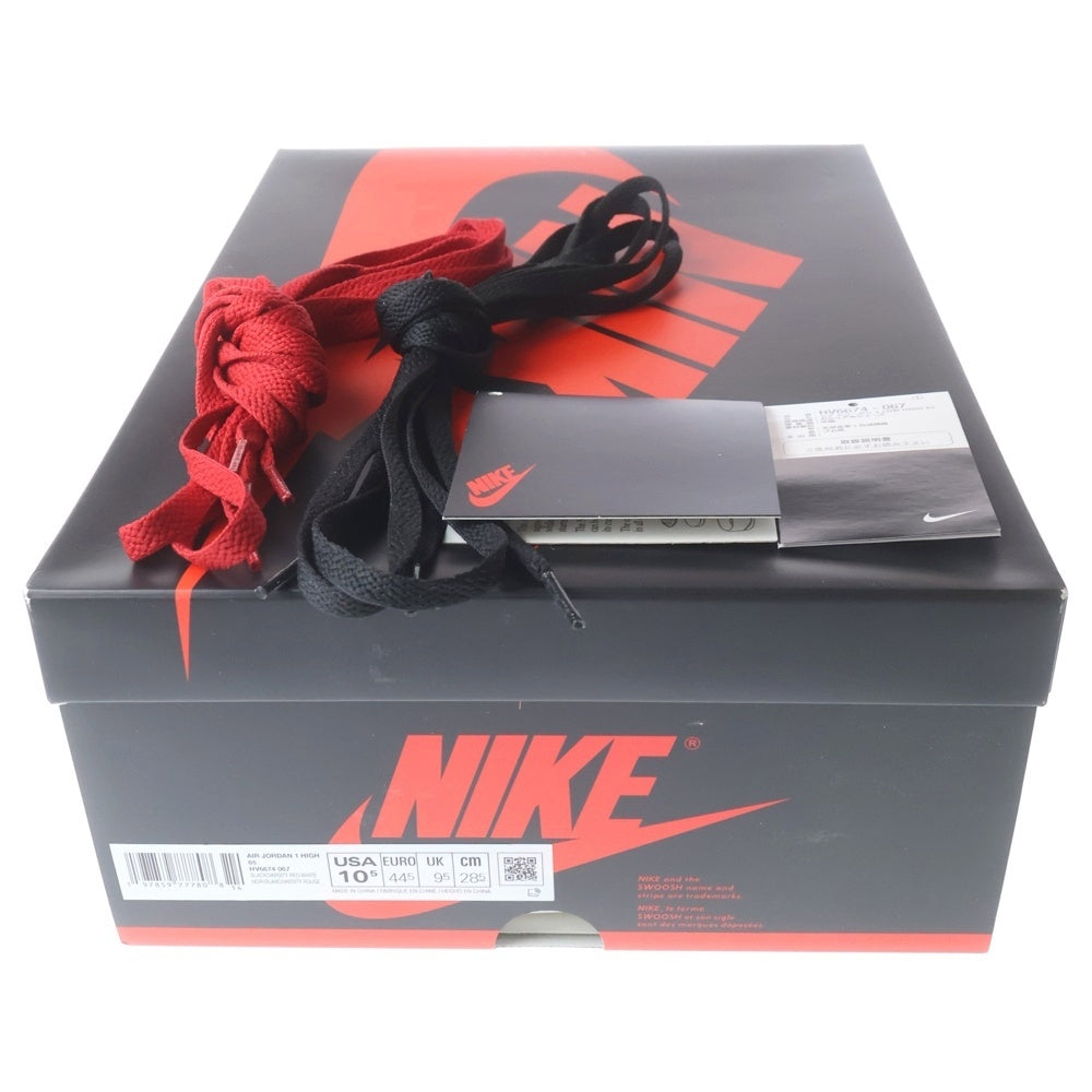 NIKE(ナイキ) Air Jordan 1 High 85 Bred エアジョーダン1 ハイ 85 ブレッド ハイカットスニーカーシューズ US10.5/28.5cm ブラック/レッド HV6674-067