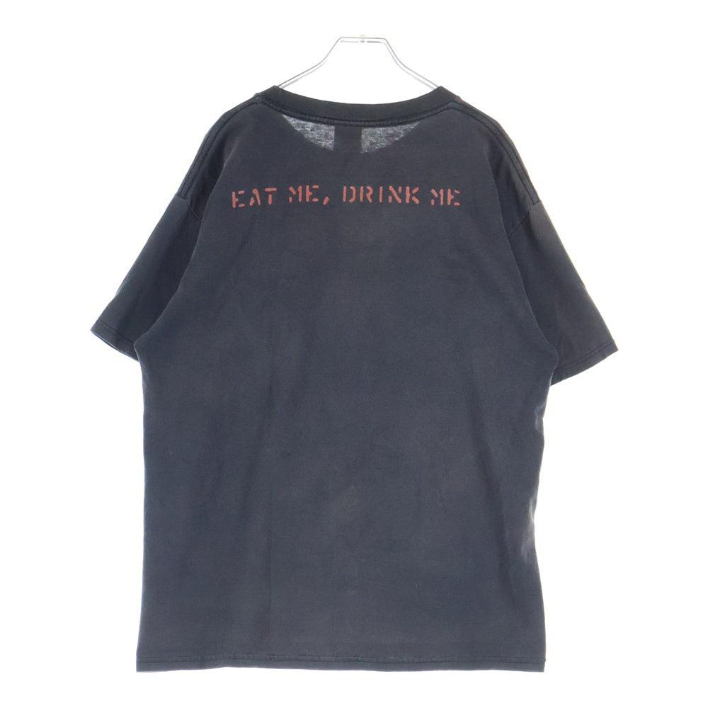 VINTAGE(ヴィンテージ) 00s Marilyn Manson Eat Me Drink Me マリリンマンソン イートミー ドリンクミー 両面プリント 半袖Tシャツ カットソー ブラック
