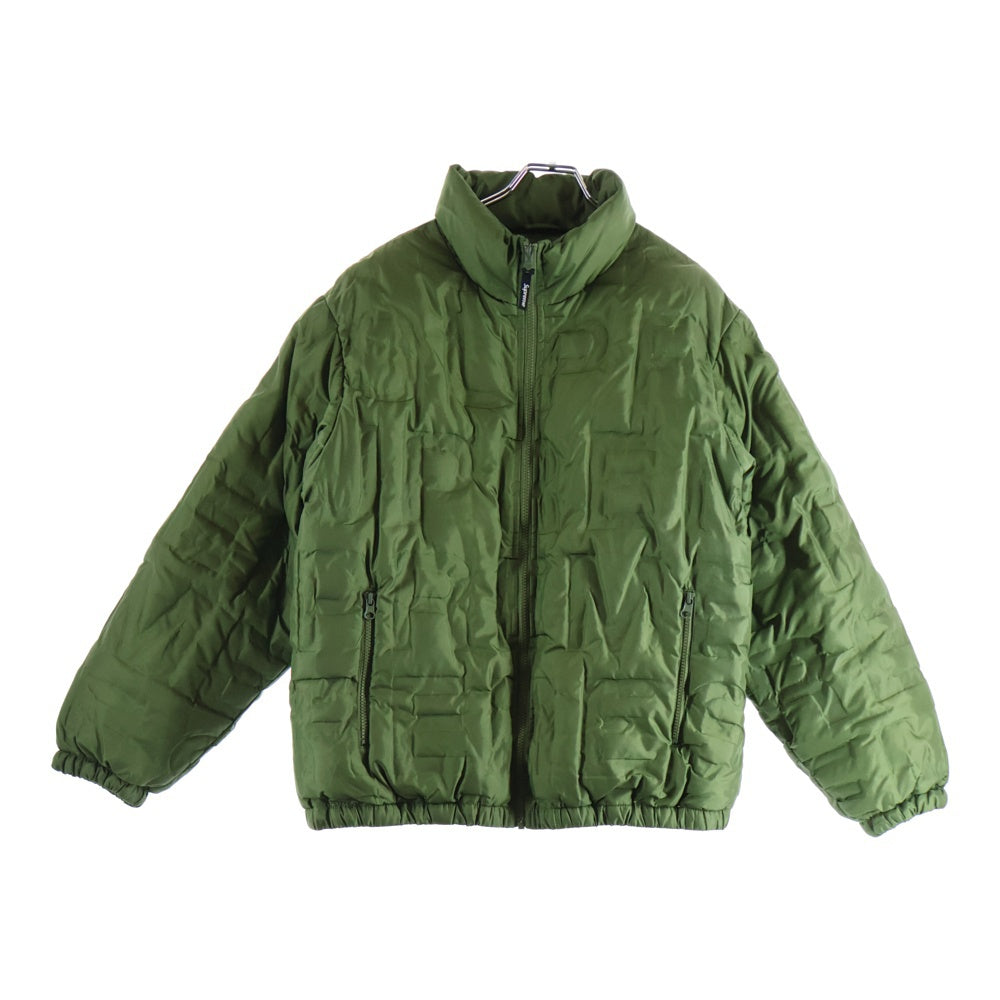 SUPREME(シュプリーム) 19SS Bonded Logo Puffy Jacket ボンデッドロゴ パフィー ダウンジャケット グリーン