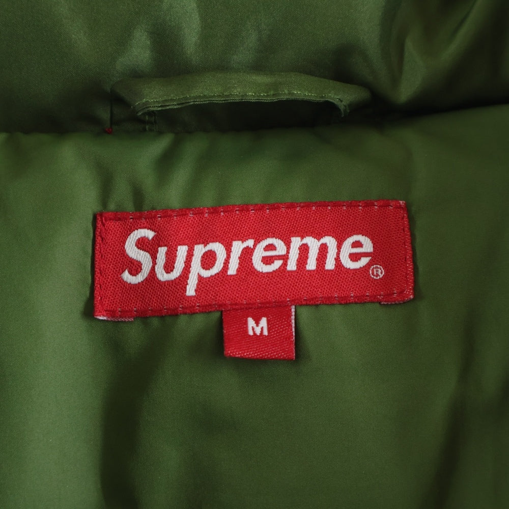 SUPREME(シュプリーム) 19SS Bonded Logo Puffy Jacket ボンデッドロゴ パフィー ダウンジャケット グリーン