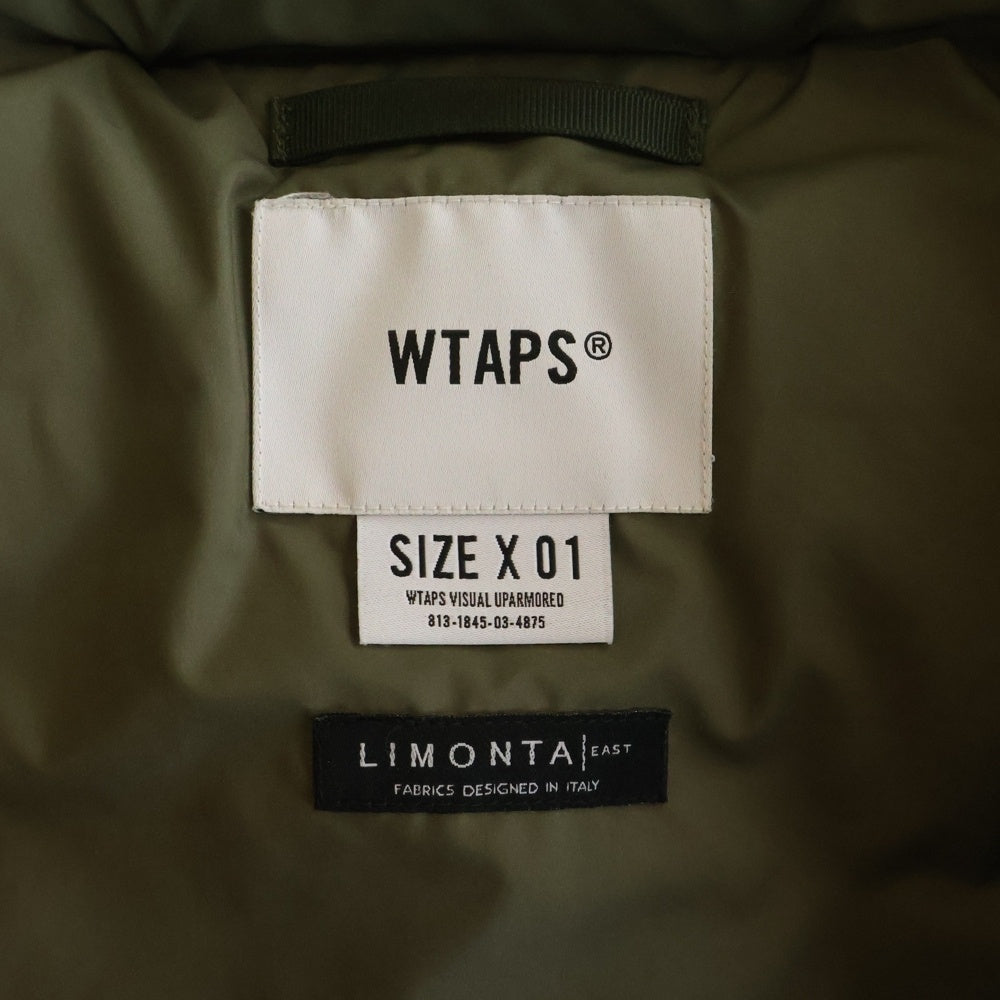 WTAPS(ダブルタップス) 21AW BIVOUAC VEST ビバーク ダウンベスト カーキ 212BRDT-JKM04