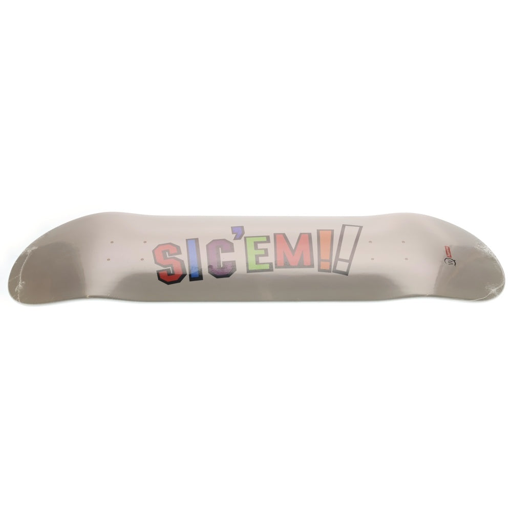 SUPREME(シュプリーム) 21AW × WTAPS Sic'em! Skateboard Deck ダブルタップス シッケム スケートボード デッキ ホワイト