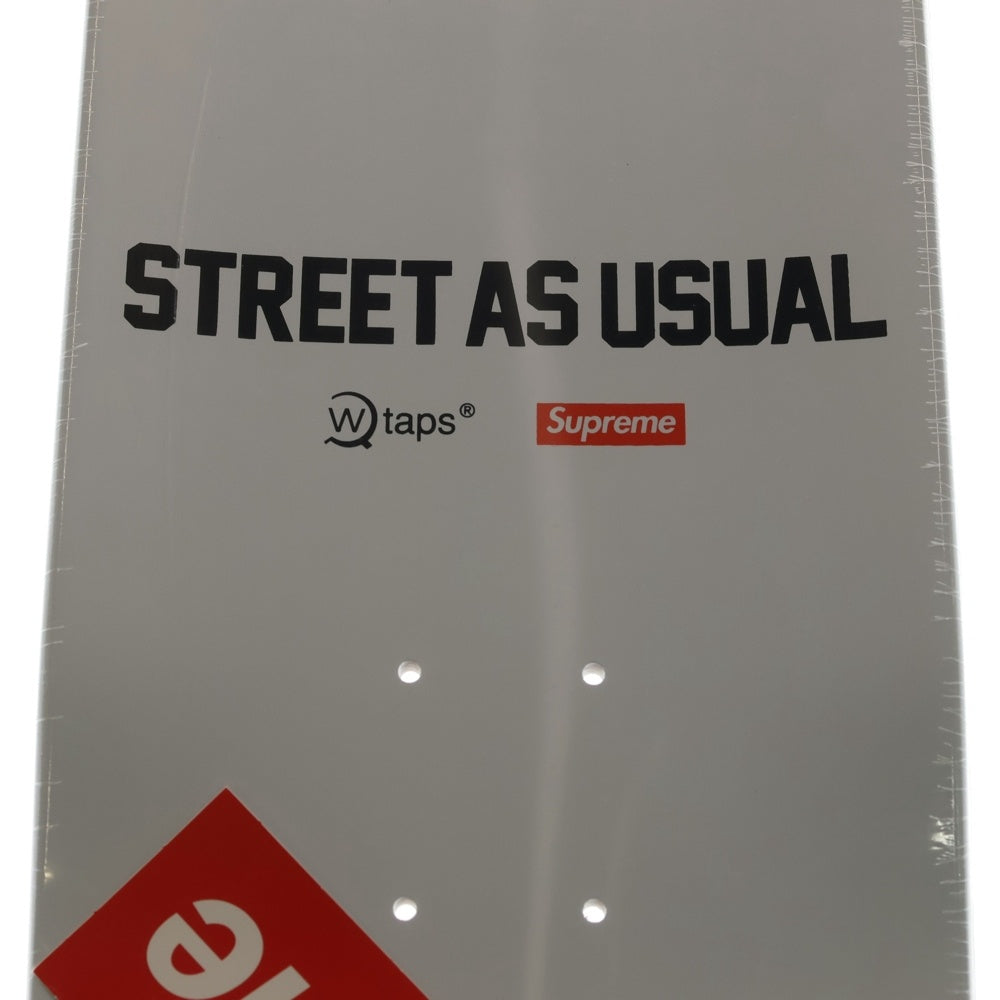 SUPREME(シュプリーム) 21AW × WTAPS Sic'em! Skateboard Deck ダブルタップス シッケム スケートボード デッキ ホワイト