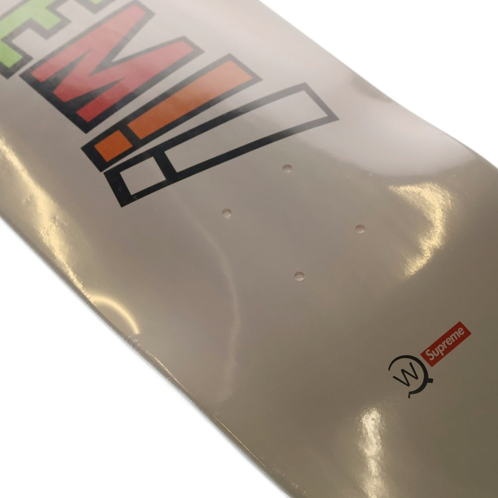 SUPREME(シュプリーム) 21AW × WTAPS Sic'em! Skateboard Deck ダブルタップス シッケム スケートボード デッキ ホワイト