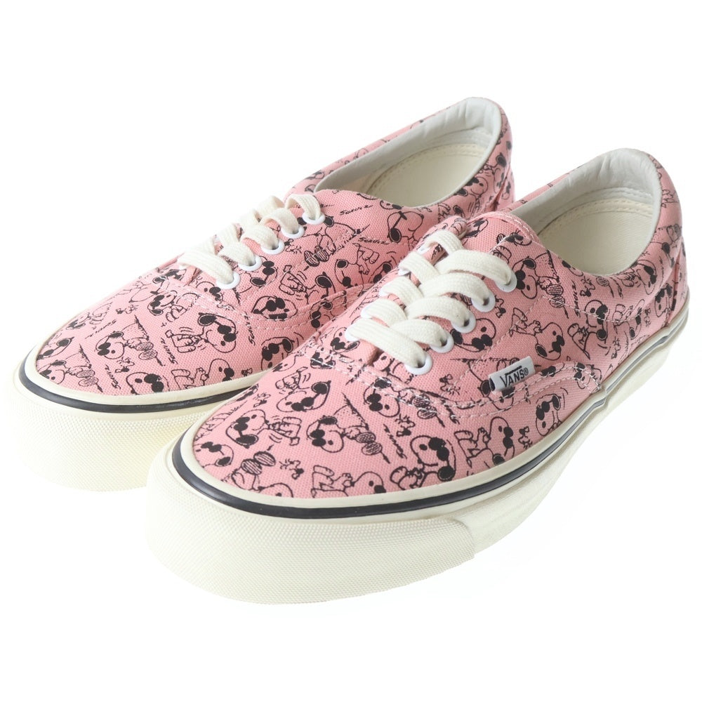 VANS(ヴァンズ) ×SNOOPY Camp Snoopy OG Era LX Peaches n' Cream キャンプ スヌーピー エラ ピーナッツクリーム ローカットスニーカー ピンク US10/28cm VN-0OZDDD7