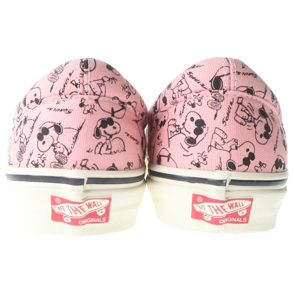 VANS(ヴァンズ) ×SNOOPY Camp Snoopy OG Era LX Peaches n' Cream キャンプ スヌーピー エラ ピーナッツクリーム ローカットスニーカー ピンク US10/28cm VN-0OZDDD7