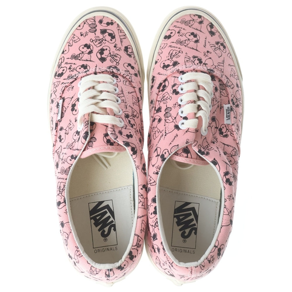 VANS(ヴァンズ) ×SNOOPY Camp Snoopy OG Era LX Peaches n' Cream キャンプ スヌーピー エラ ピーナッツクリーム ローカットスニーカー ピンク US10/28cm VN-0OZDDD7