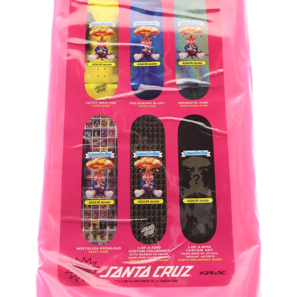 SANTA CRUZ(サンタクルーズ) × Garbage Pail Kids Skateboard Deck ガーベッジ・ペール・キッズ ブラインドバック ランダム スケートボード デッキ マルチ