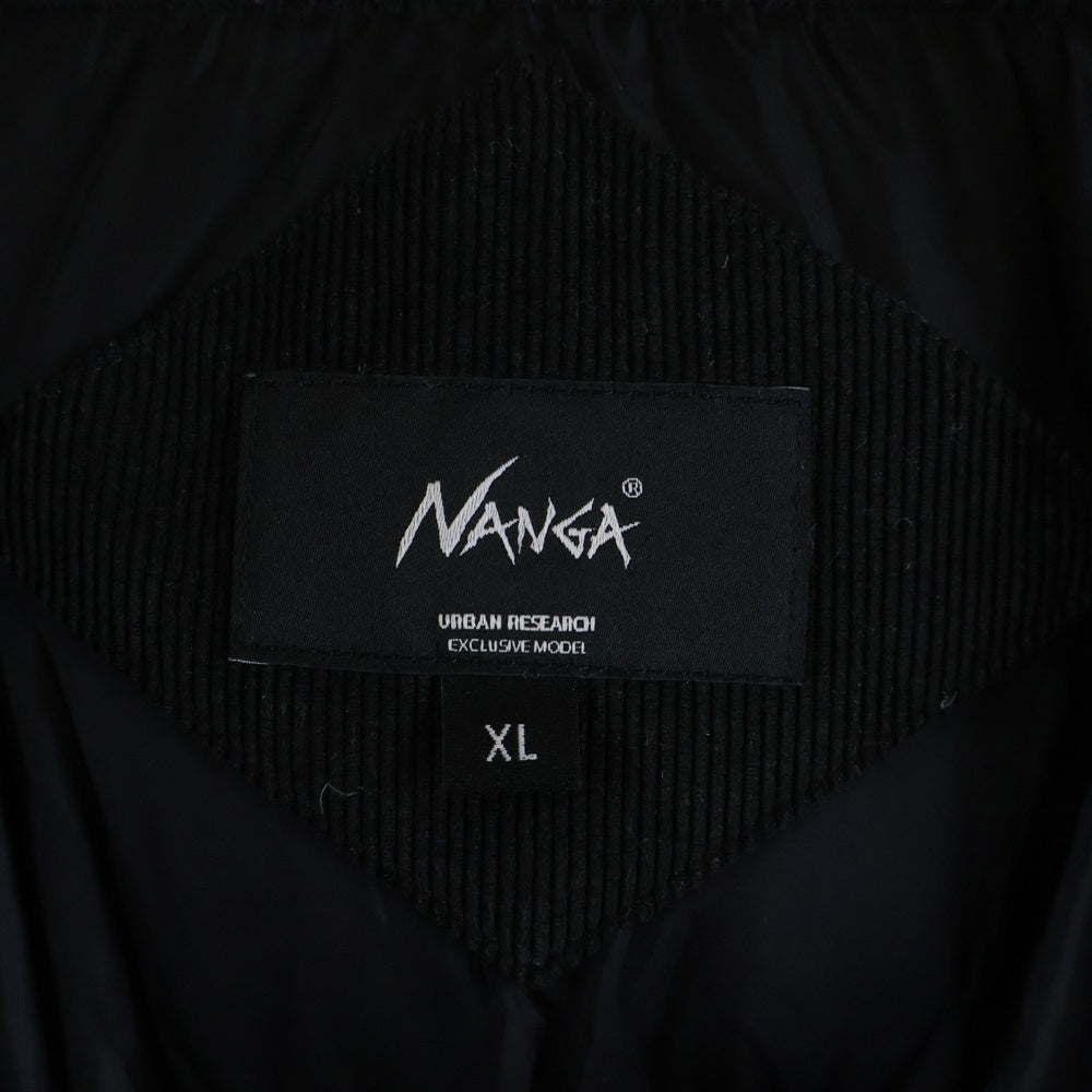 NANGA(ナンガ) 24AW ×URBAN RESEARCH AURORA 3layer downblouson アーバンリサーチ オーロラ 3レイヤー ダウンブルゾン ジップアップフーディー ジャケット UM47-17H001