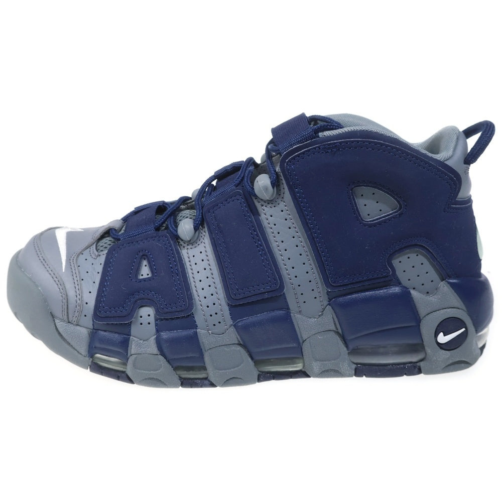 NIKE(ナイキ) Air More Uptempo 96 Midnight Navy エアもアップテンポ 96 ミッドナイトネイビー ネイビー/グレー US9/27cm 921948-003