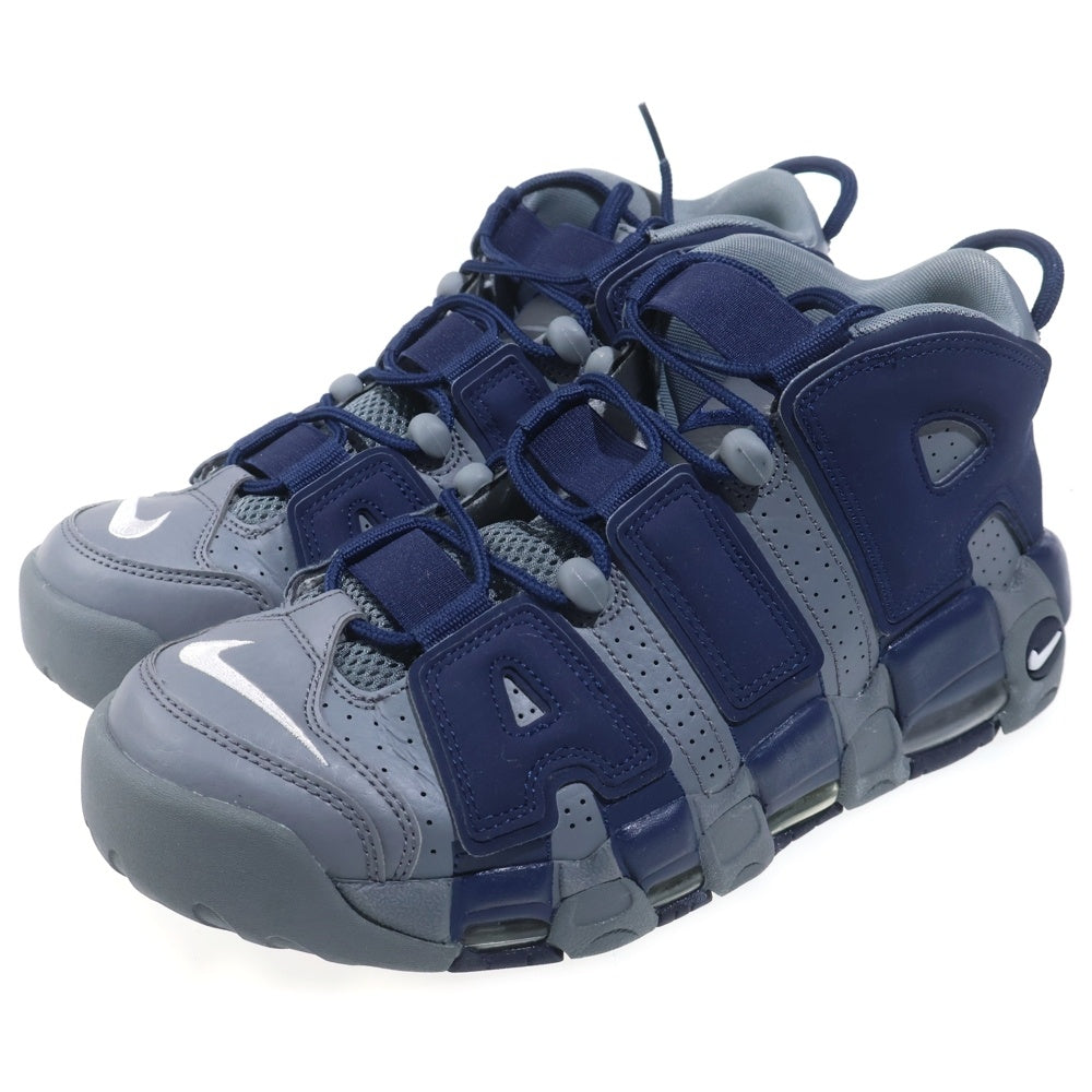 NIKE(ナイキ) Air More Uptempo 96 Midnight Navy エアもアップテンポ 96 ミッドナイトネイビー ネイビー/グレー US9/27cm 921948-003