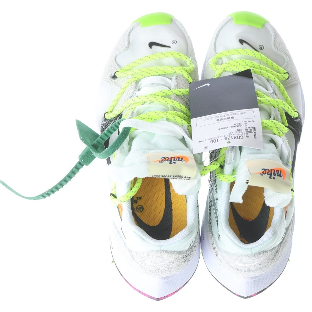 NIKE(ナイキ) ×OFF-WHITE WMNS ZOOM TERRA KIGER 5 オフホワイト ウィメンズ ズーム テラカイガー ローカットスニーカー シルバー US7/24cm レディース CD8179-100