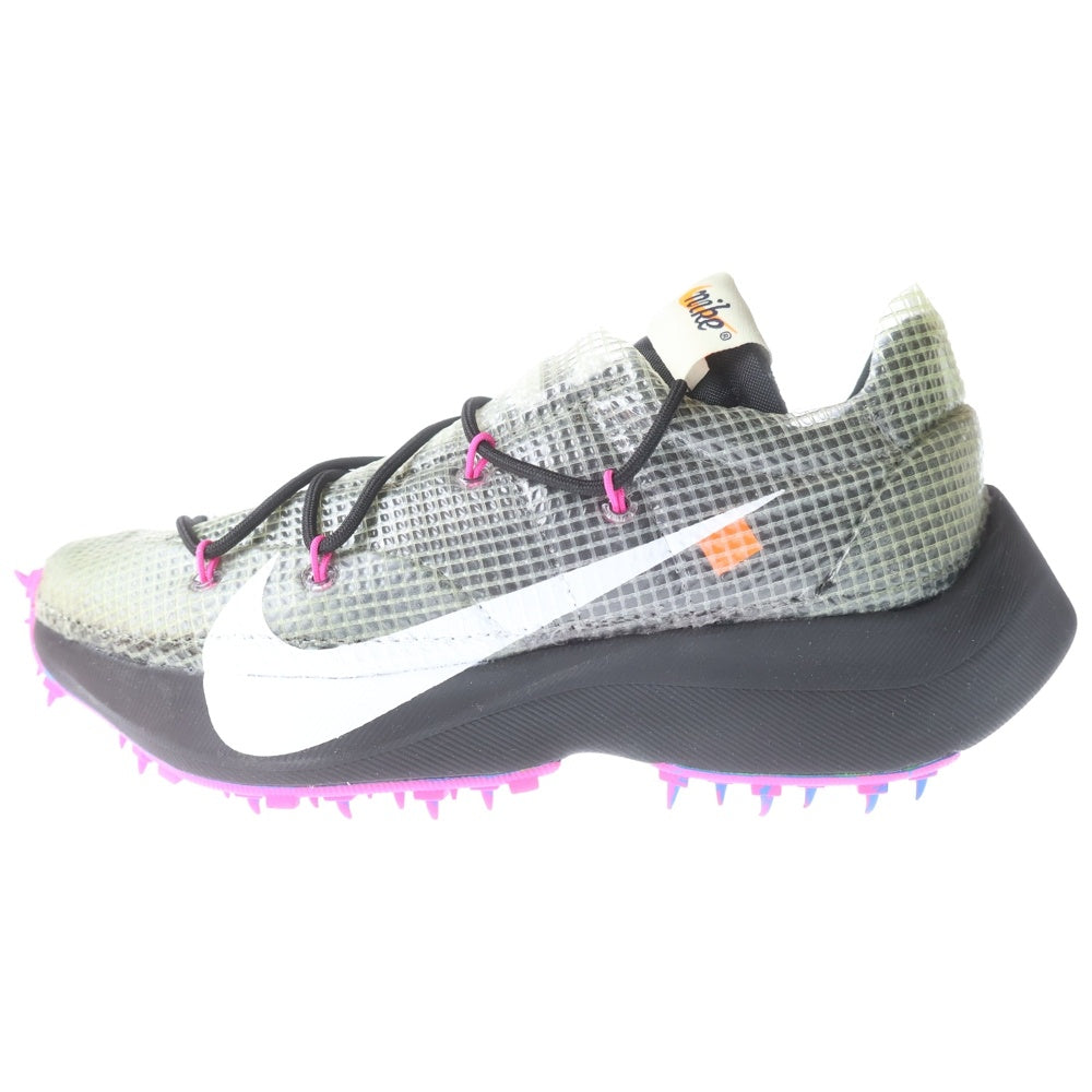 NIKE(ナイキ) ×OFF-WHITE WMNS Vapor Street Black ウィメンズ ヴェイパーストリートブラック ローカットスニーカー ブラック US7/24cm CD8178-001 レディース