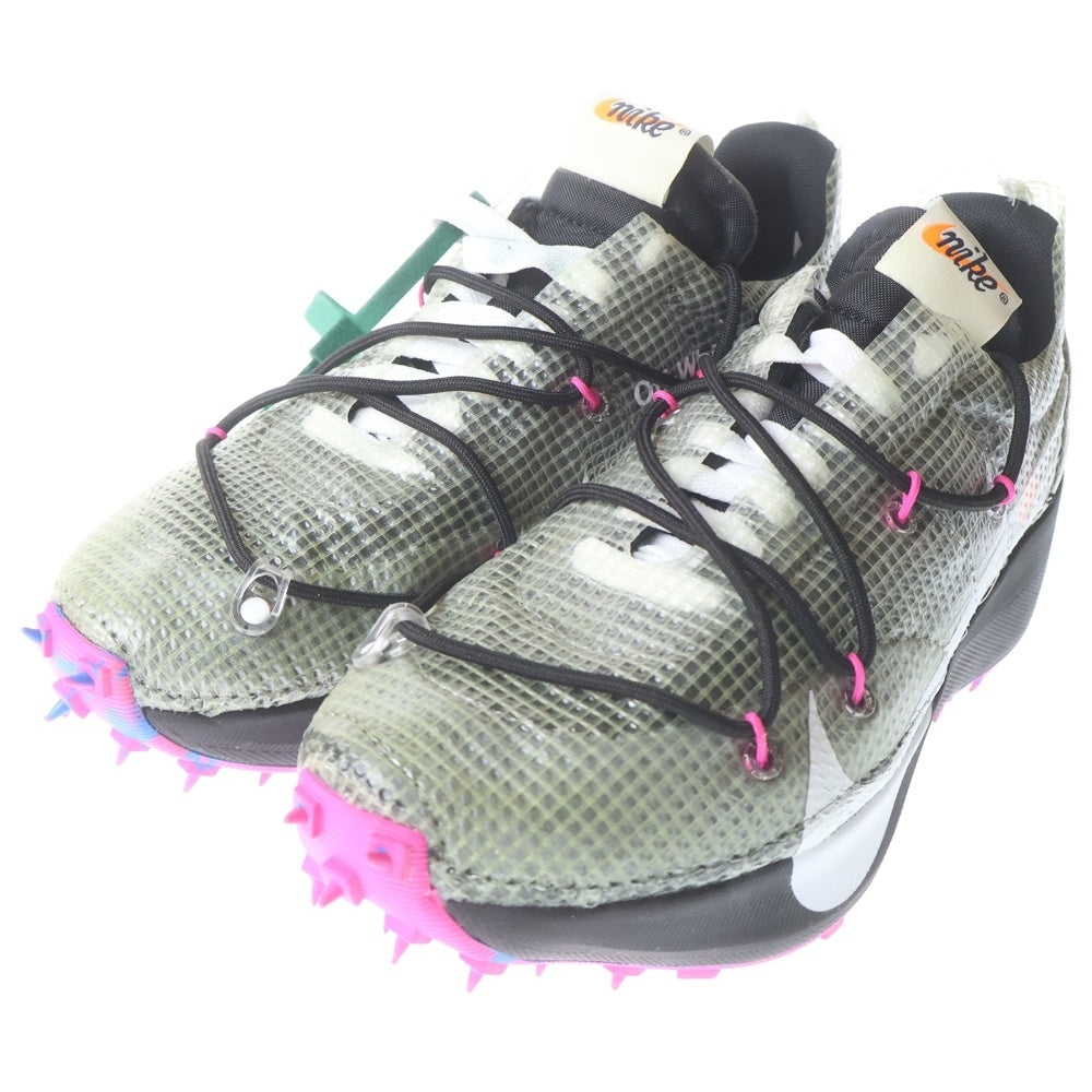 NIKE(ナイキ) ×OFF-WHITE WMNS Vapor Street Black ウィメンズ ヴェイパーストリートブラック ローカットスニーカー ブラック US7/24cm CD8178-001 レディース