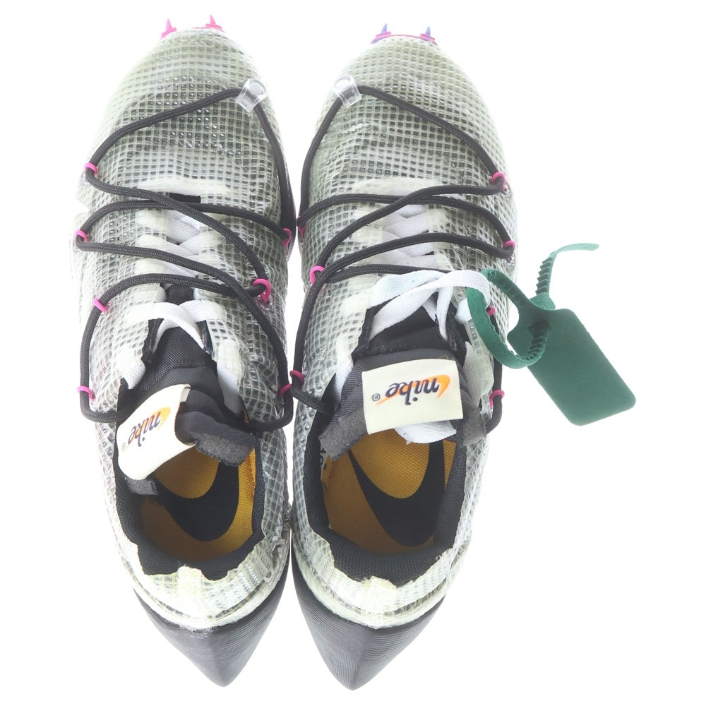 NIKE(ナイキ) ×OFF-WHITE WMNS Vapor Street Black ウィメンズ ヴェイパーストリートブラック ローカットスニーカー ブラック US7/24cm CD8178-001 レディース