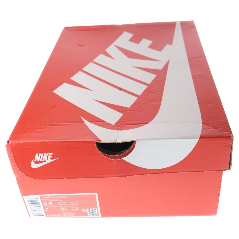 NIKE(ナイキ) SHOX TL ショックス ローカットスニーカー レディース ブラック US8.5/25.5cm FV0939-001