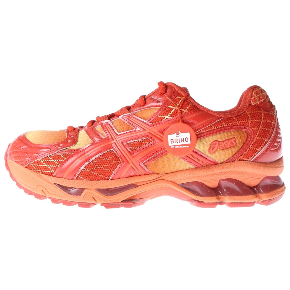 ASICS(アシックス) ×KITH ×Marvel ×Capcom GEL-NIMBUS 10.1 キス マーベル カプコン ゲルニンバス10.1 ローカットスニーカー オレンジ US9/27.0cm 1203B014