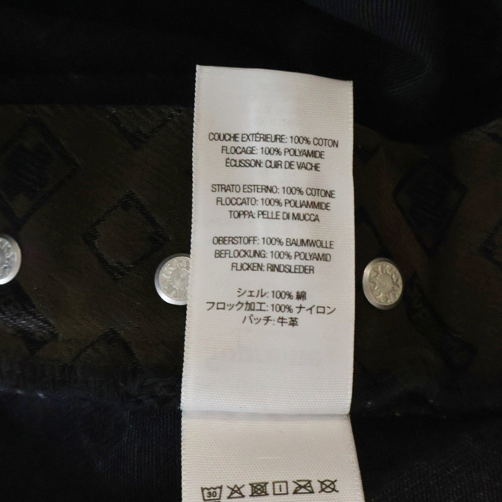 SUPREME(シュプリーム) 24AW Flocked Loose Fit Jean モノグラム 総柄 フロックドルーズフィットジーン ボタンフライ ワイドパンツ ブラウン