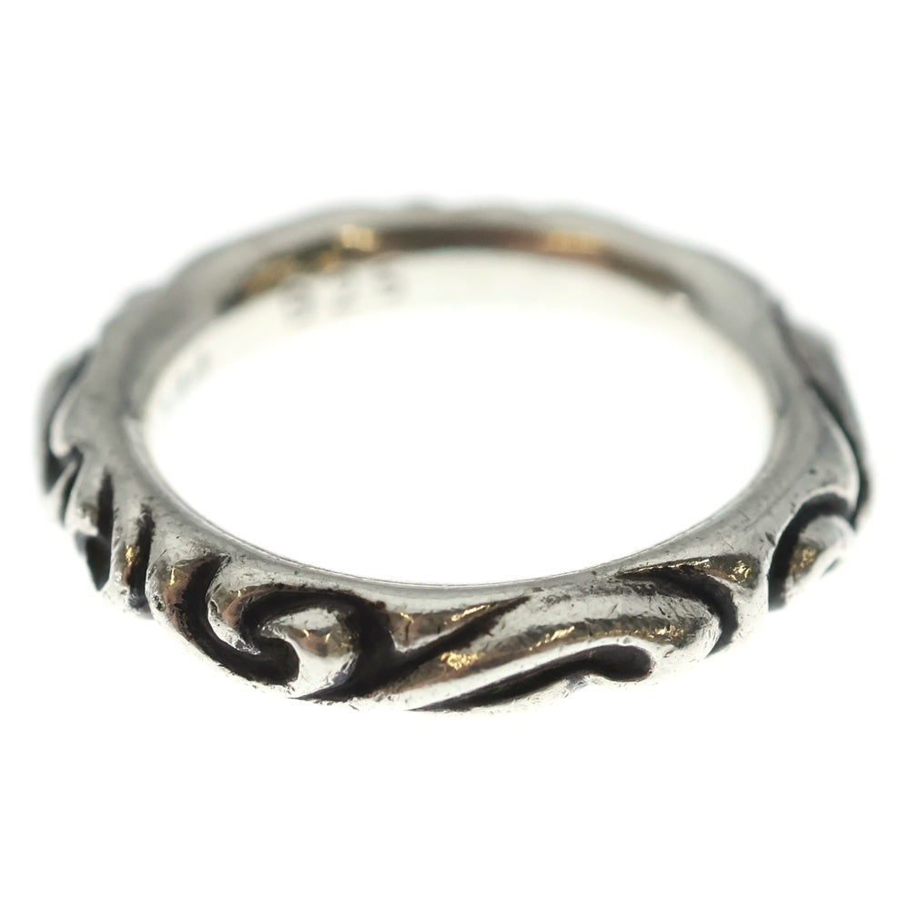 CHROME HEARTS(クロムハーツ) SCRL BAND スクロールバンド リング シルバー BCA351