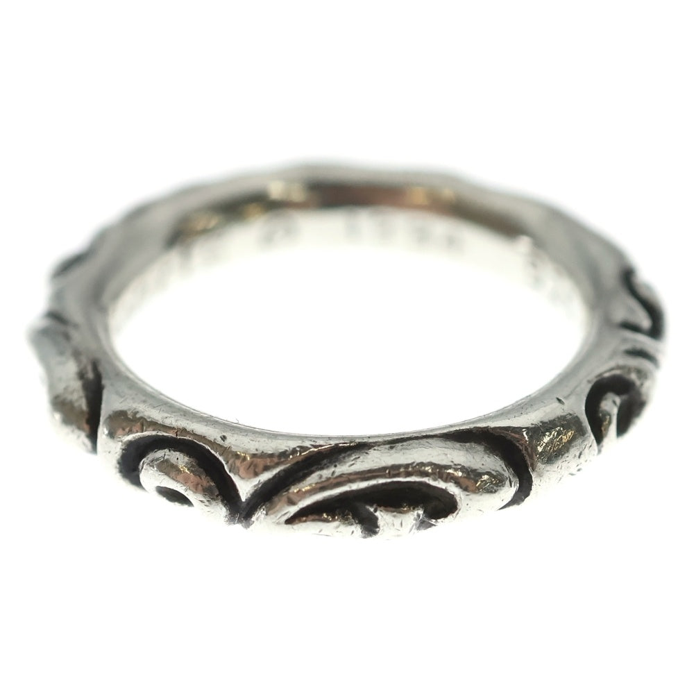CHROME HEARTS(クロムハーツ) SCRL BAND スクロールバンド リング シルバー BCA351