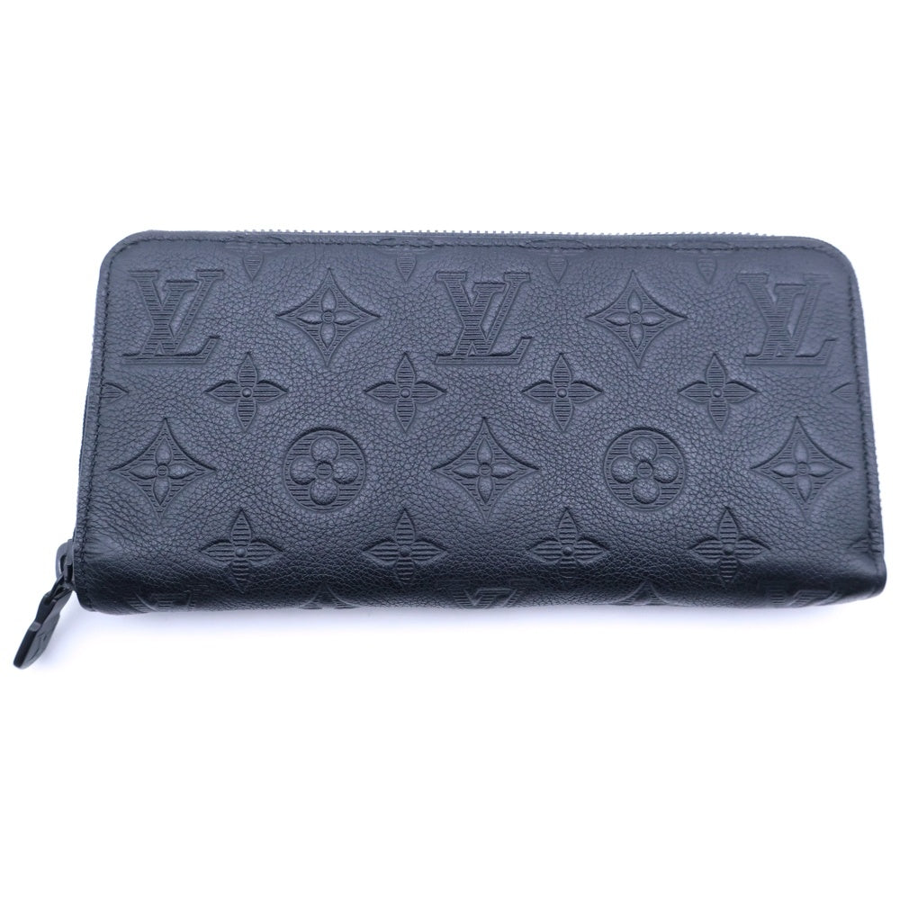 LOUIS VUITTON(ルイヴィトン) アンプドレザー ジッピーウォレット ホリゾンタル ブラック M14847