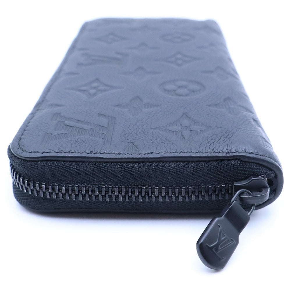 LOUIS VUITTON(ルイヴィトン) アンプドレザー ジッピーウォレット ホリゾンタル ブラック M14847