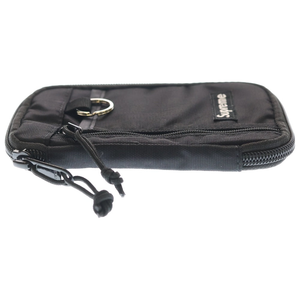 SUPREME(シュプリーム) 19AW Small Zip Pouch Wallet スモールジップポーチウォレット ブラック